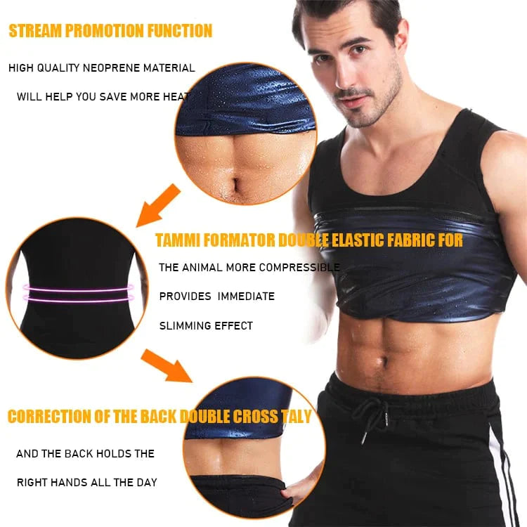 Sweat Vest Body Shaper Hot Polymer —